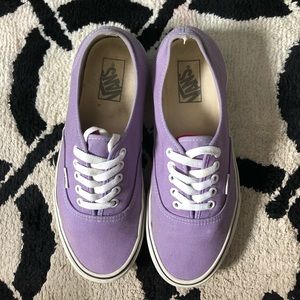 Lavender Vans Authentics